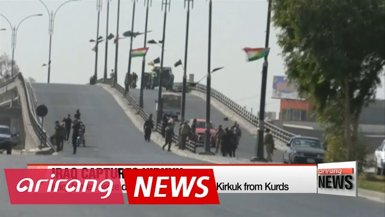 Iraqi forces seize oil city Kirkuk from Kurds in bold advance