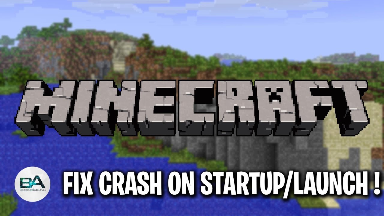 minecraft titan launcher crash on startup