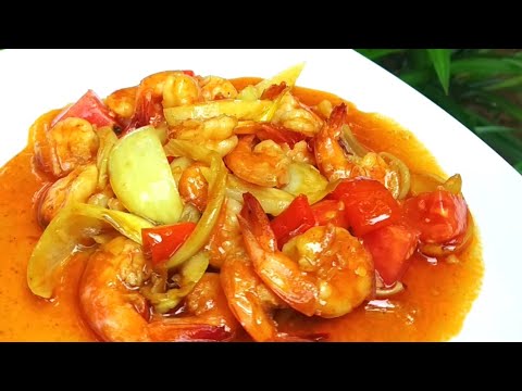 Resep Masak Udang Saus Pedas Manis