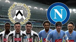 Udinese x Napoli | PES 2008 Brazukas Reload 08 | PS2