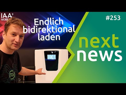 Youtube nextnews: Bidirektionales Laden, neue Förderung, IAA-Highlights, Tesla-Rabatte, Zulassungs-Rallye video nextmove