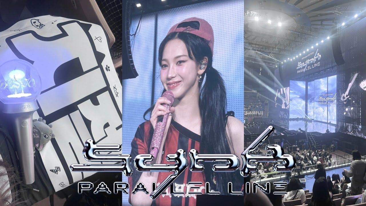 ✰마이브이로그✰ aespa PARALLELLINE CONCERT 에스파 콘서트 페럴라인 싱크라이브 • 카리나 지젤 윈터 닝닝 마이 잠실실내경기장 체육관 • 240630