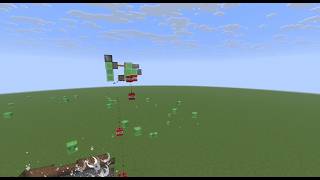 Tutorial Of TNT Duping Flying Machine In Minecraft.