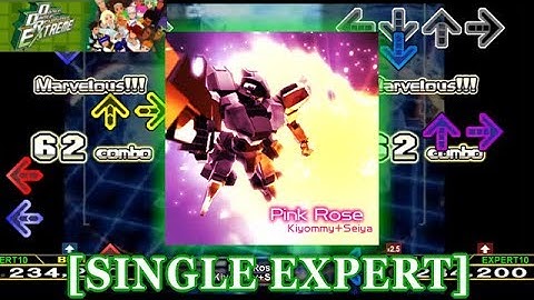 【DDR EXT】 Pink Rose [SINGLE EXPERT] 譜面確認＋クラップ