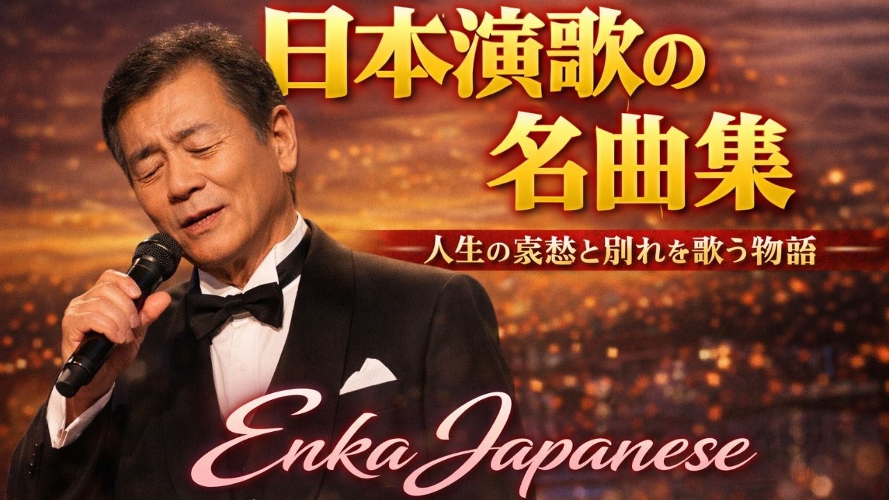 心に響く日本の名曲演歌 🎤昭和の名演歌を厳選 🌸 懐かしさあふれる名曲