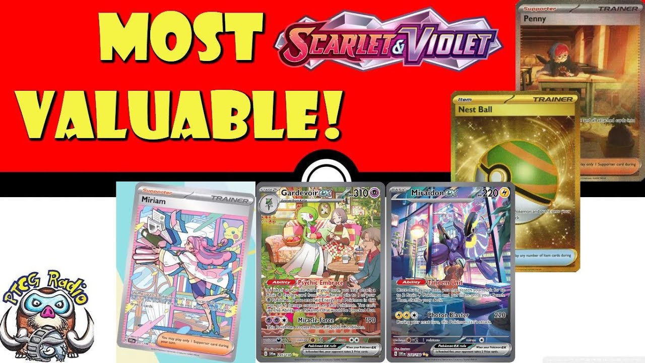 The 10 Most Valuable Pokémon Cards in Scarlet & Violet