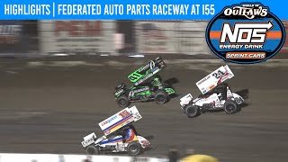 World Of Outlaws Nos Energy Drink Sprint Cars I-55 Raceway April 12, 2025 Highlights