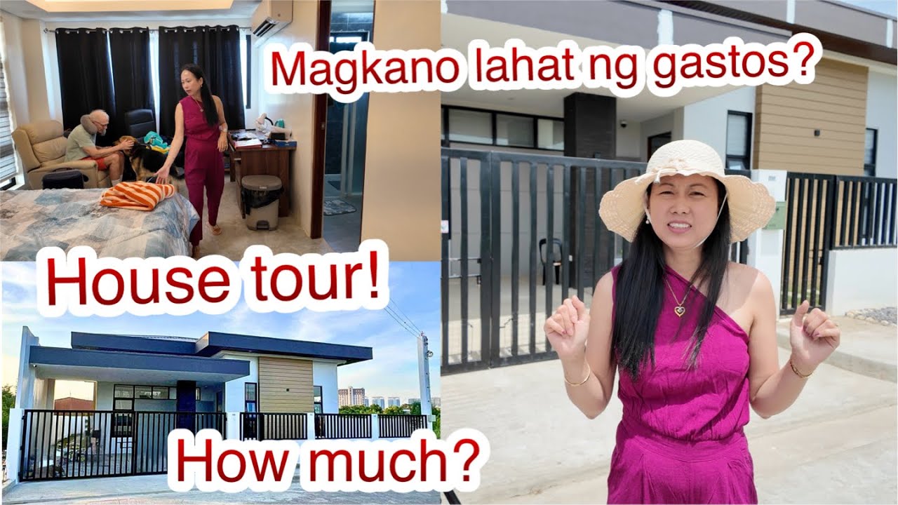 House Tour! How much does it cost to build a house in the Philippines!