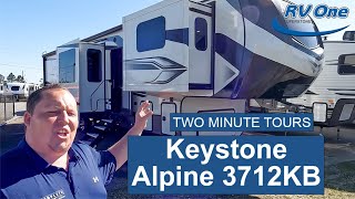Keystone Alpine 3712KB Fifth Wheel Tour by RV Tours by RV One 367 views 1 year ago 2 minutes, 38 seconds