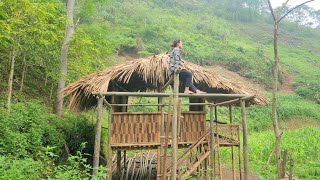 Building a bamboo house kitchen | new life - Lý Thị Thuý