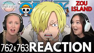 VINSMOKE?! | ONE PIECE | Reaction 762 & 763
