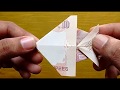 How to make fish  with 10 rupees note origami craft suryacraft