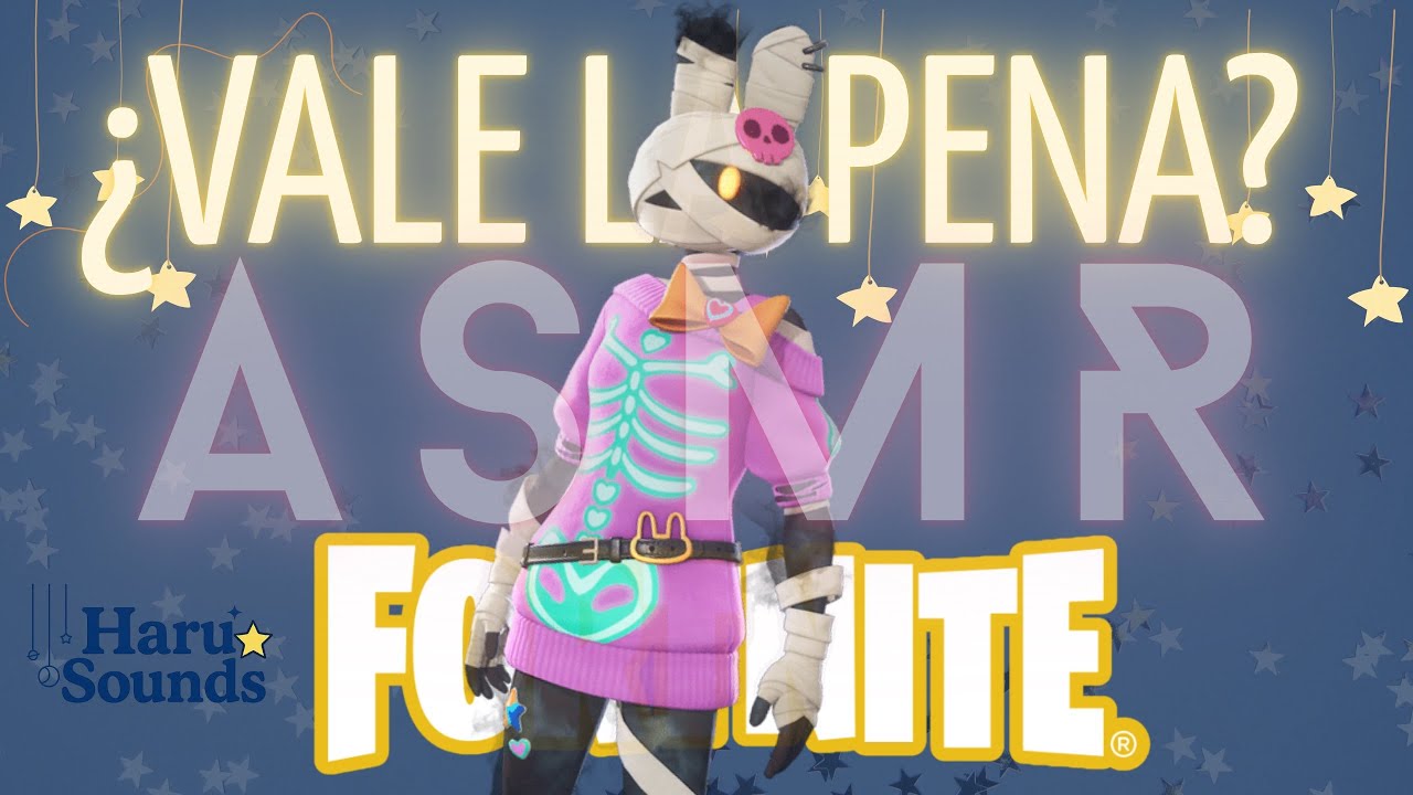ASMR Mi opinión sobre el paquete de misiones de conejita momia #Fortnite