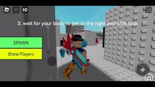 how to do /e dance2 glitch on mobile