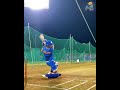 Hrithik Shokeen batting | Mumbai Indians