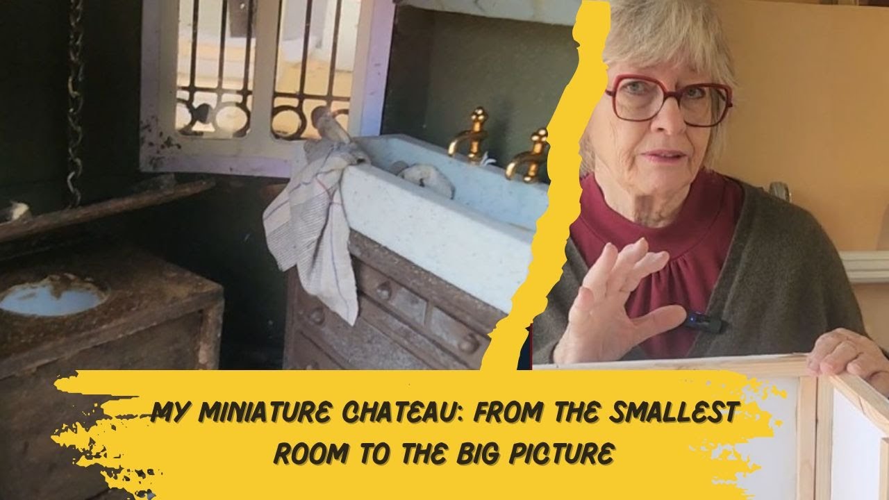 Строим миниатюрный замок в масштабе 12: от самой маленькой комнаты к большой картине