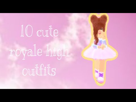 10 cute royale high outfits | + giveaway info - YouTube