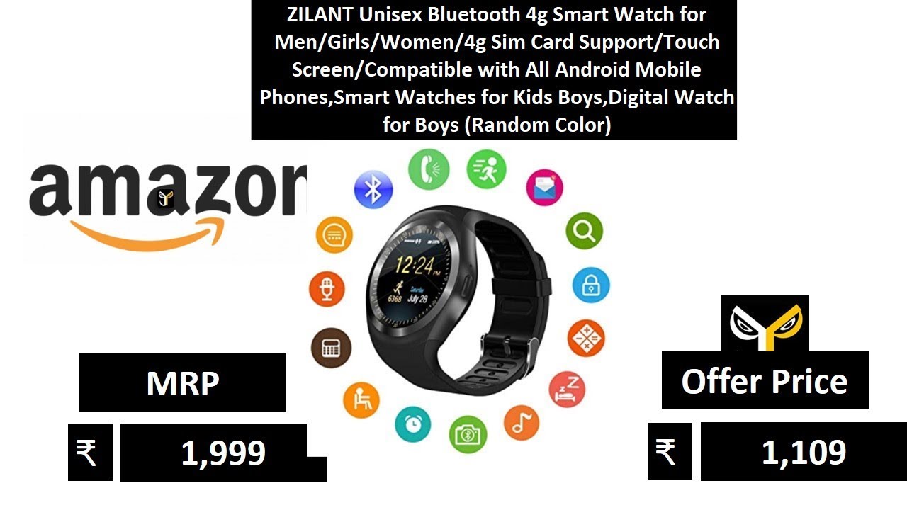 chisel unisex bluetooth 4g smart watch