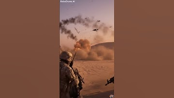 AI Doesn’t Miss! 🎯 #aigenerated #shorts #cod #drone #robotics #ai