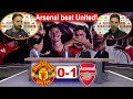 Man United vs Arsenal 0-1: Calafiori's First-Half Goal Secures Victory ⚽