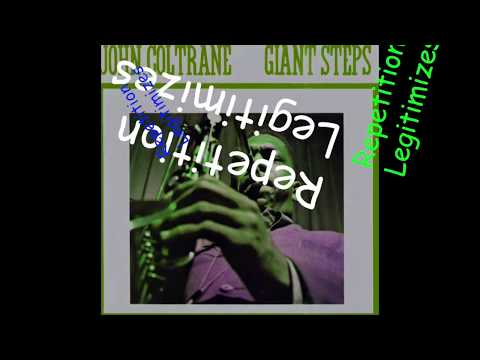 Superfast Instagram Q+A by Adam Neely but it's Giant Steps by John Coltrane