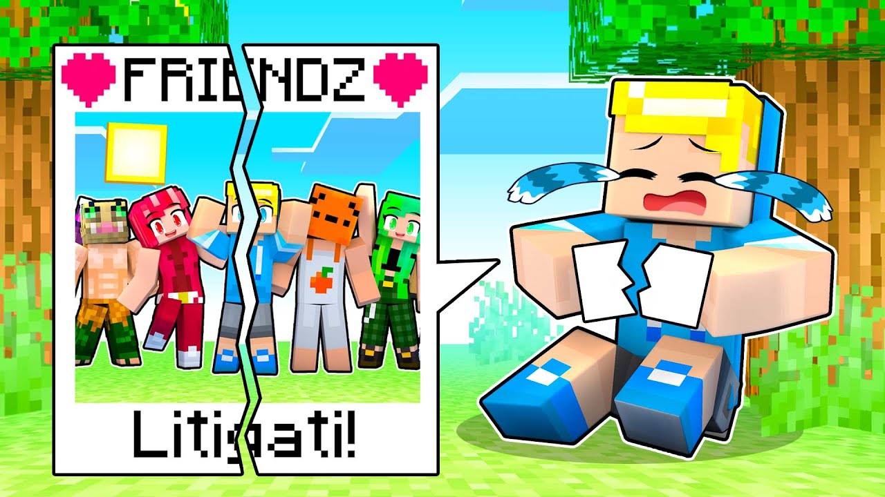 Gli AMICI Di SBRISER Hanno LITIGATO Su Minecraft!