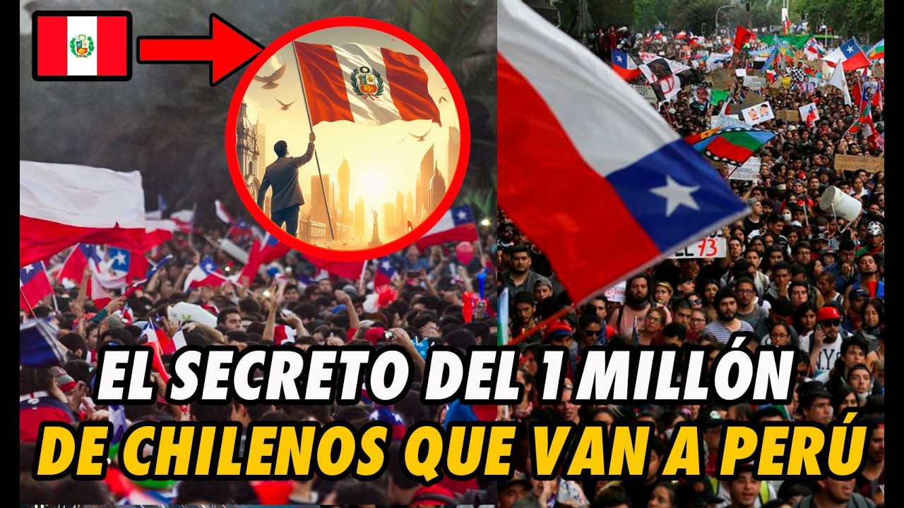 1 MILLÓN de  CHILENOS llegan A PERÚ - el MOTIVO NO TE LO IMAGINAS!