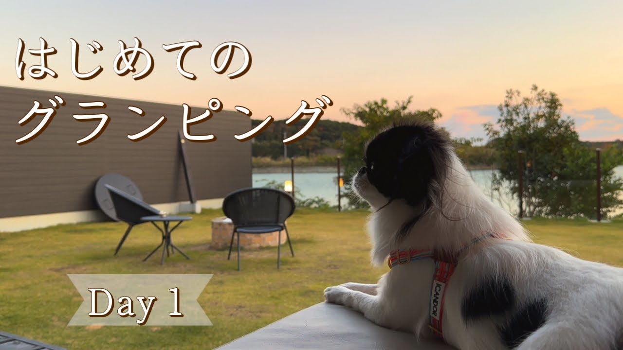 【狆旅行】愛犬と一緒！はじめてのグランピング〜Day１【GLAMP DOG 伊勢賢島】