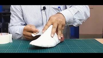 Shoe Designing Part One, Masking of a shoe Last. Taping of a Shoe last.