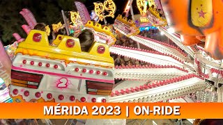 SALTAMONTES SHOW | ON-RIDE POV | Mérida 2023 - Ferias A TOPE