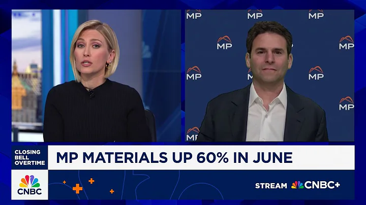 Rare earth deal with China is 'long-term' industrial crisis, says MP Materials CEO