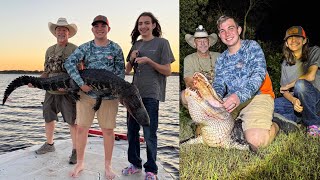 First Time Gator Hunters Find Success! Late Season Florida Alligator Hunt 2024