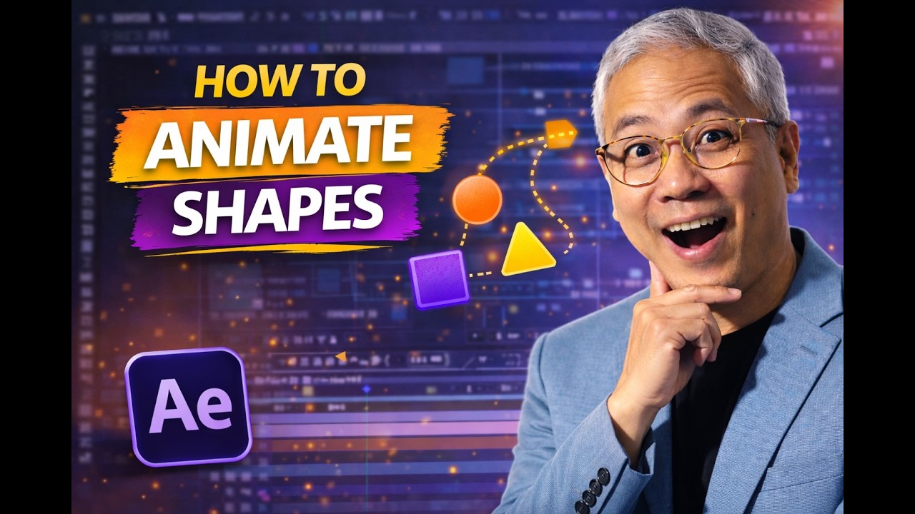 How to Animate Shapes using Adobe After Effects - YouTube