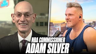 NBA Commissioner Adam Silver On In Season Tournament Success, NBA Being So Big on Social Media