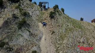 MASTER OF THE MOUNTAINS: KAISER SPIDER Excavator on Extreme Slope Digging Footings