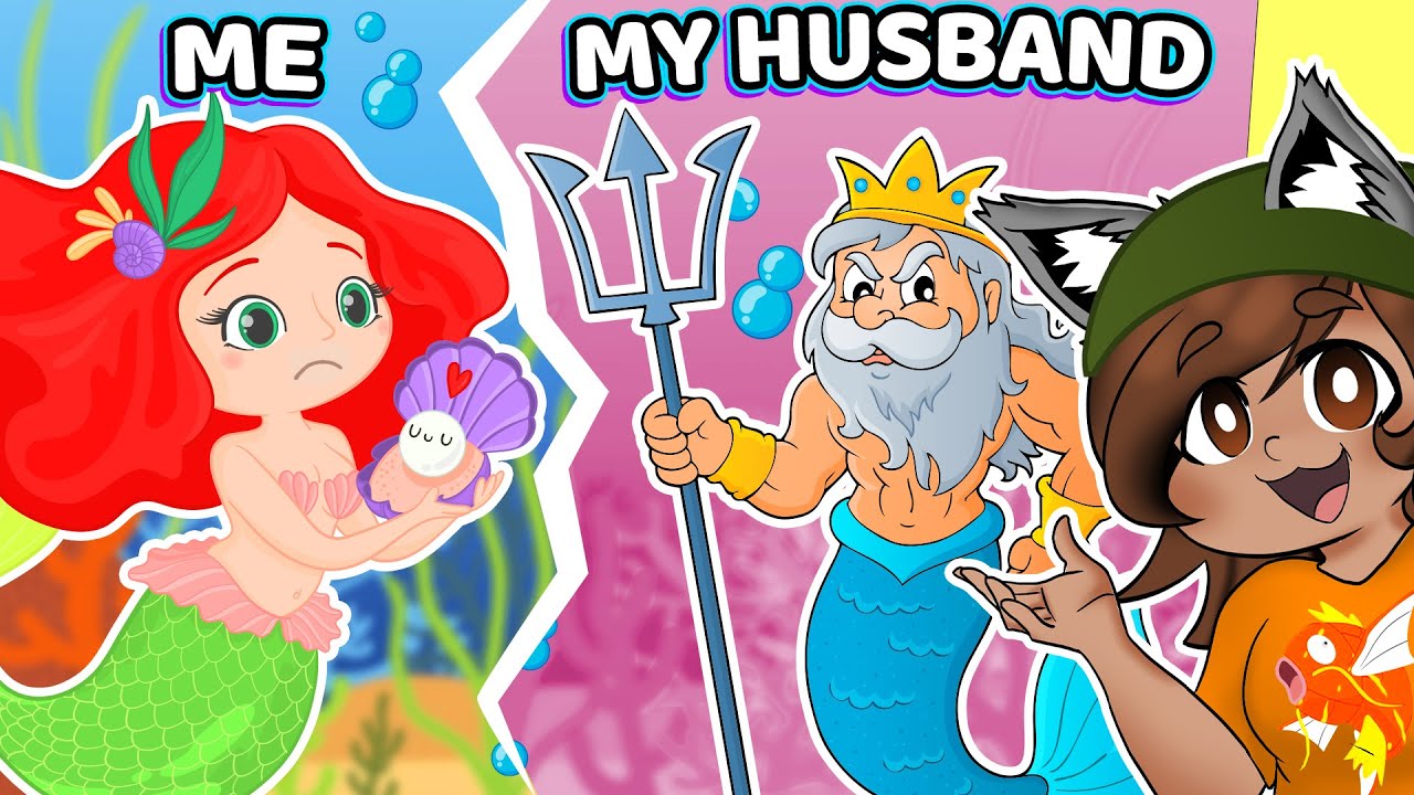 I Try Being A Mermaid, But Ran Away From My Husband!