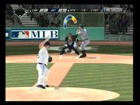 (PS3) MLB 08 The Show - White Sox at Tigers [top 9...