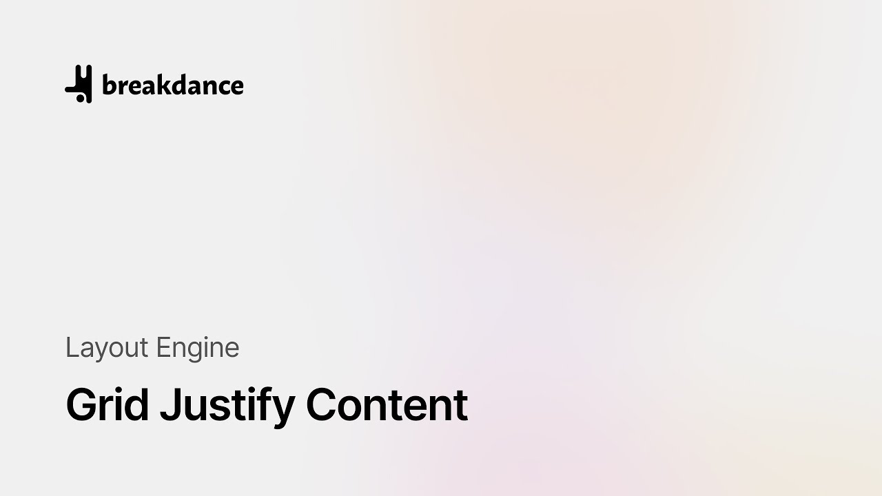 Grid Justify Content - YouTube