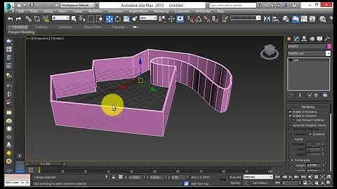 Trabajar con lineas en 3dsMax