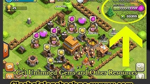 CLASH OF CLANS UNLIMITED GEMS HACK 2017 !! FREE GEMS without ROOT APK BIG ROASTER new link descripti