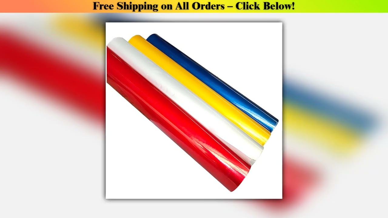 Reflective Vinyl Removable Adhesive Glow in The Dark Sticker Sheet DIY Outdoor Decor Safe Car Parki