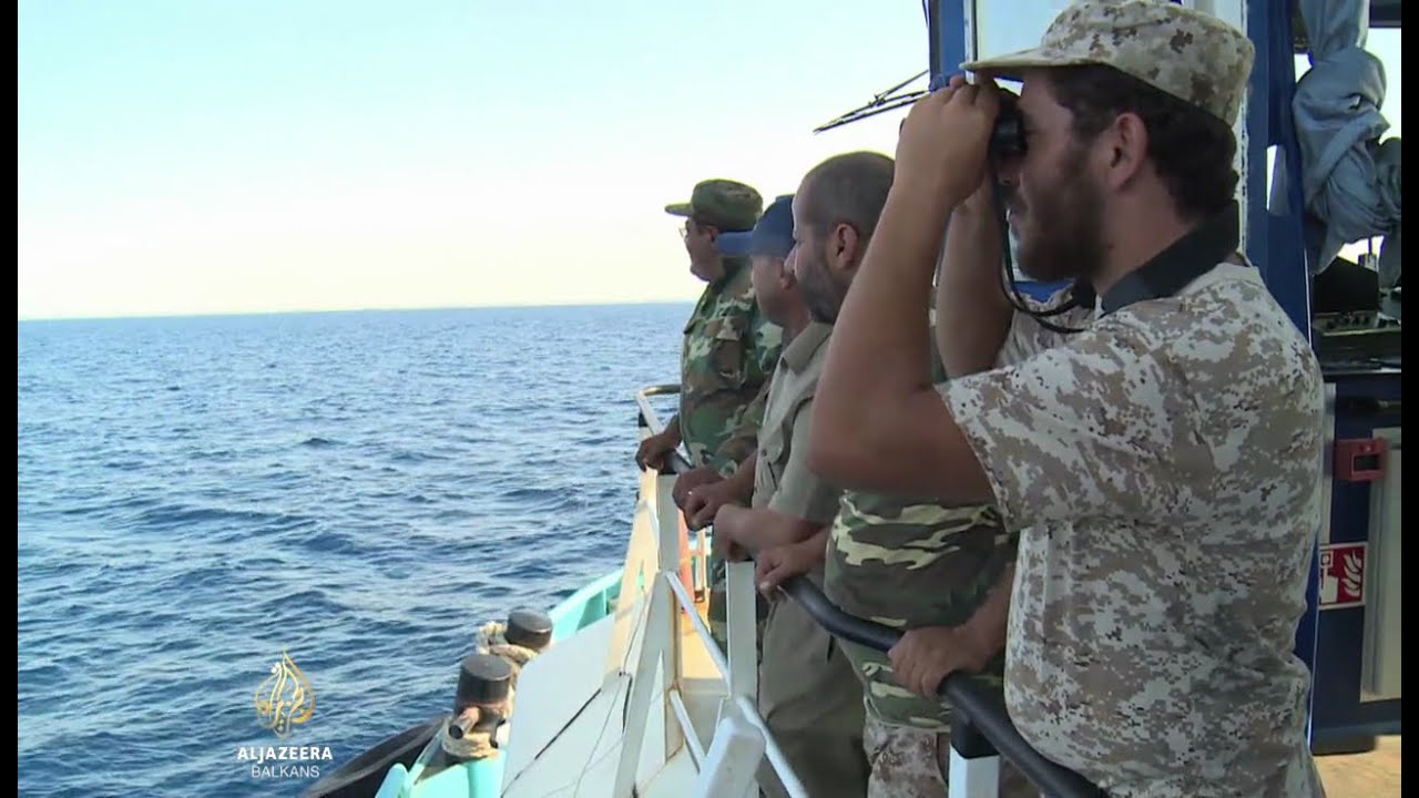 نشر خفر السواحل الليبي قواته لمواجهة تنظيم داعش.