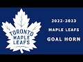 Toronto Maple Leafs goal horn with Mitch Marner&#39;s game winning goal