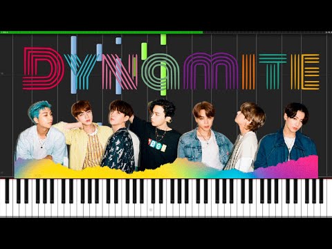 BTS (방탄소년단) – 'Dynamite' – Piano Tutorial Best Version