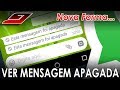 Como LER MENSAGEM no WHATSAPP SEM que a pessoa SAIBA e RECUPERAR MSGs APAGADAS