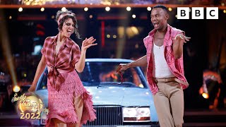 Ellie Taylor \u0026 Johannes Radebe Jive to Brown Eyed Girl by Van Morrison ✨ BBC Strictly 2022