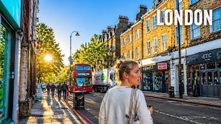 London Enfield Walk 4K 🇬🇧 | Sunset Streets &amp; Local Life