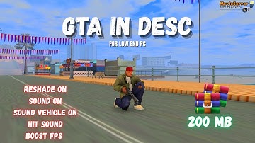 GTA SAMP HD HIGH FPS MODPACK FOR LOW END PC [GTA IN DESC] (200MB)