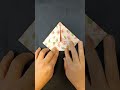 Cherry Blossom Pattern Origami Rose🌹