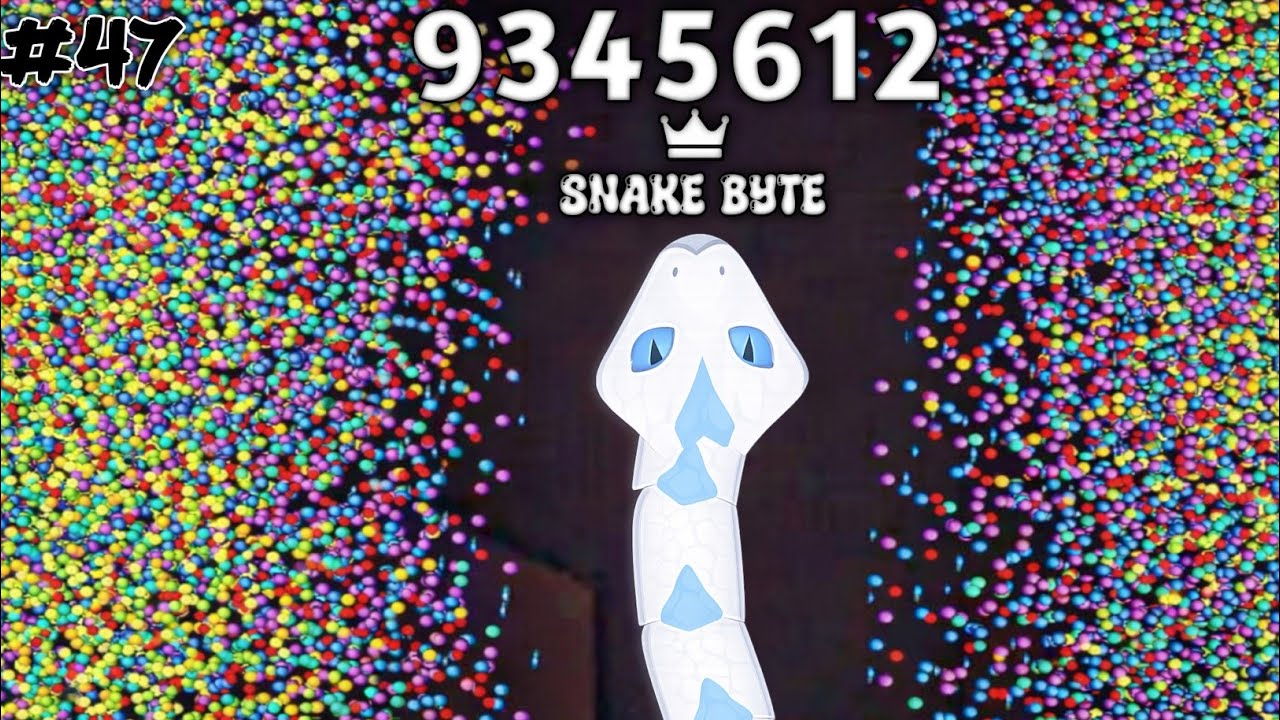 OMG 😱🐍KING SNOWBELL❄️ FEEDS CUTE NOOBS ON THE TOP SIDE OF THE MAP! BEST EPIC SNAKE IO GAMEPLAY!🔥 #47